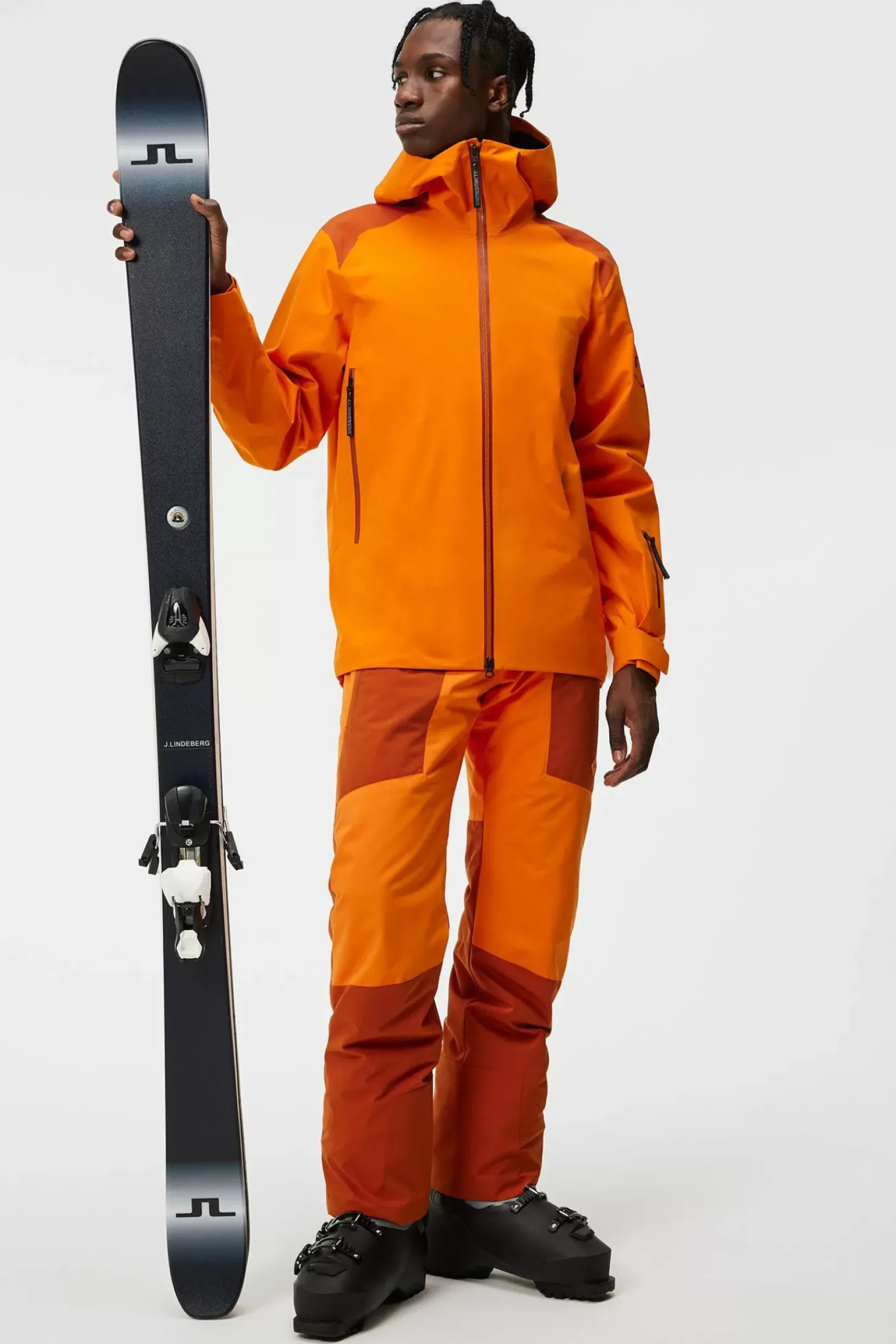 Jakker|J.Lindeberg Jakker Aerial Blocked Shell Jacket