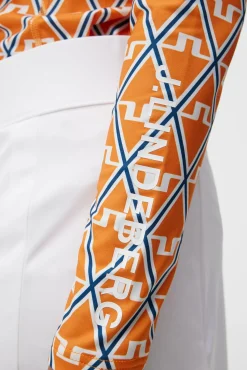 Base og mellomlag|J.Lindeberg Base og mellomlag Asa Print Soft Compression Top