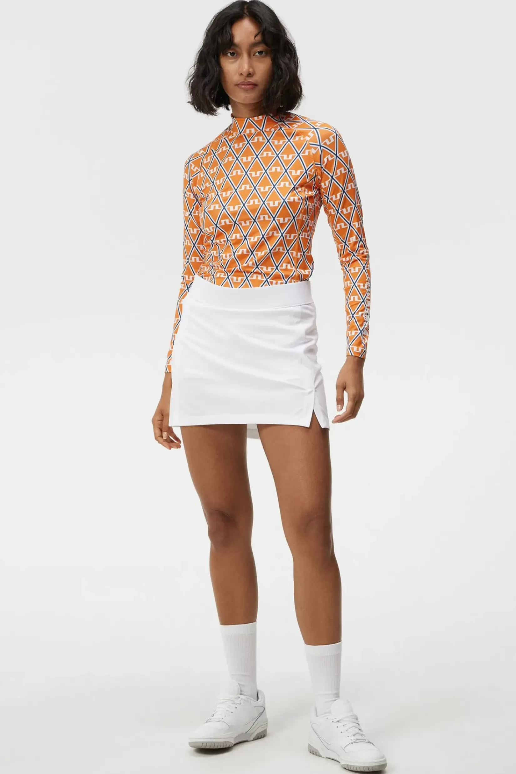 Base og mellomlag|J.Lindeberg Base og mellomlag Asa Print Soft Compression Top