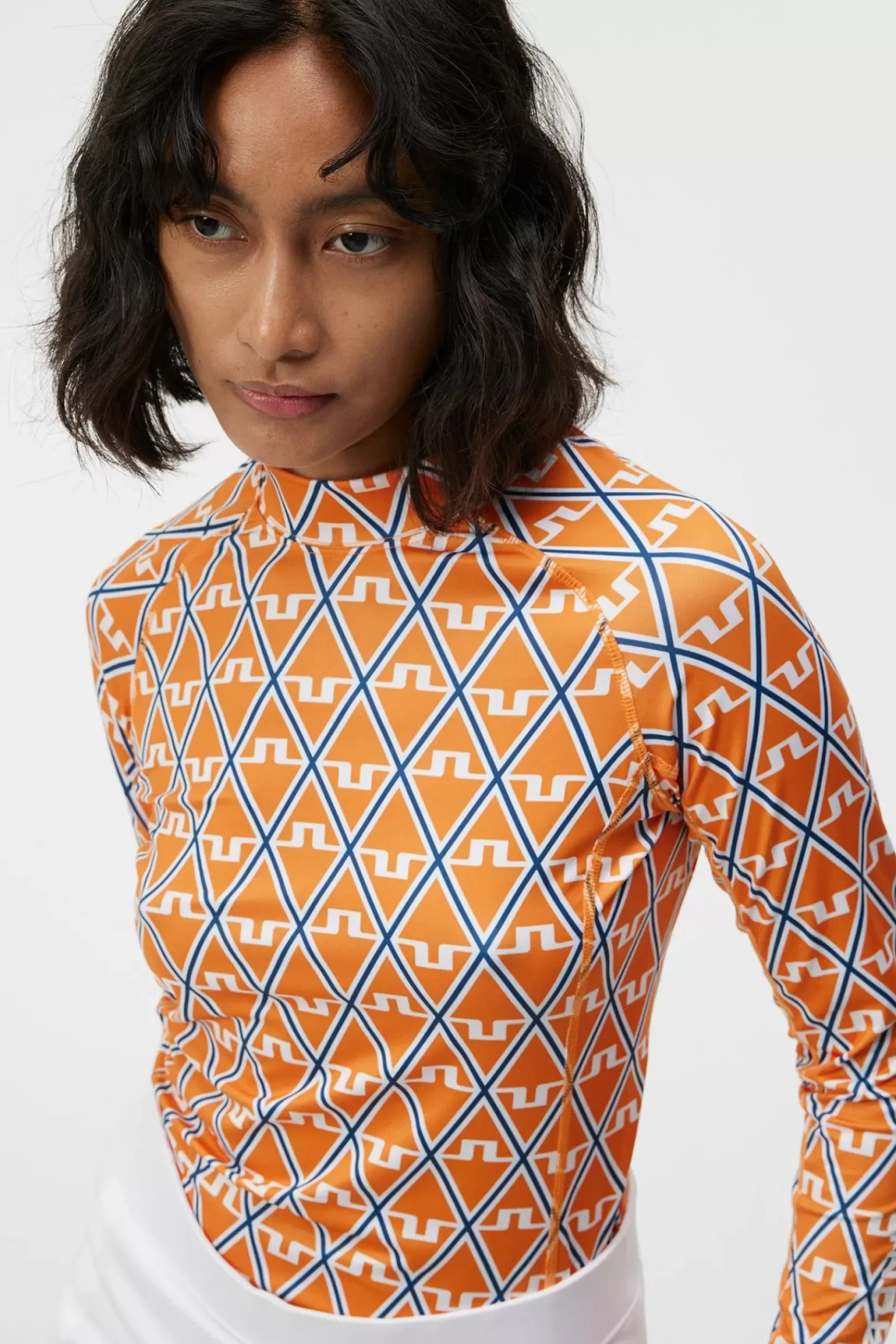 Base og mellomlag|J.Lindeberg Base og mellomlag Asa Print Soft Compression Top