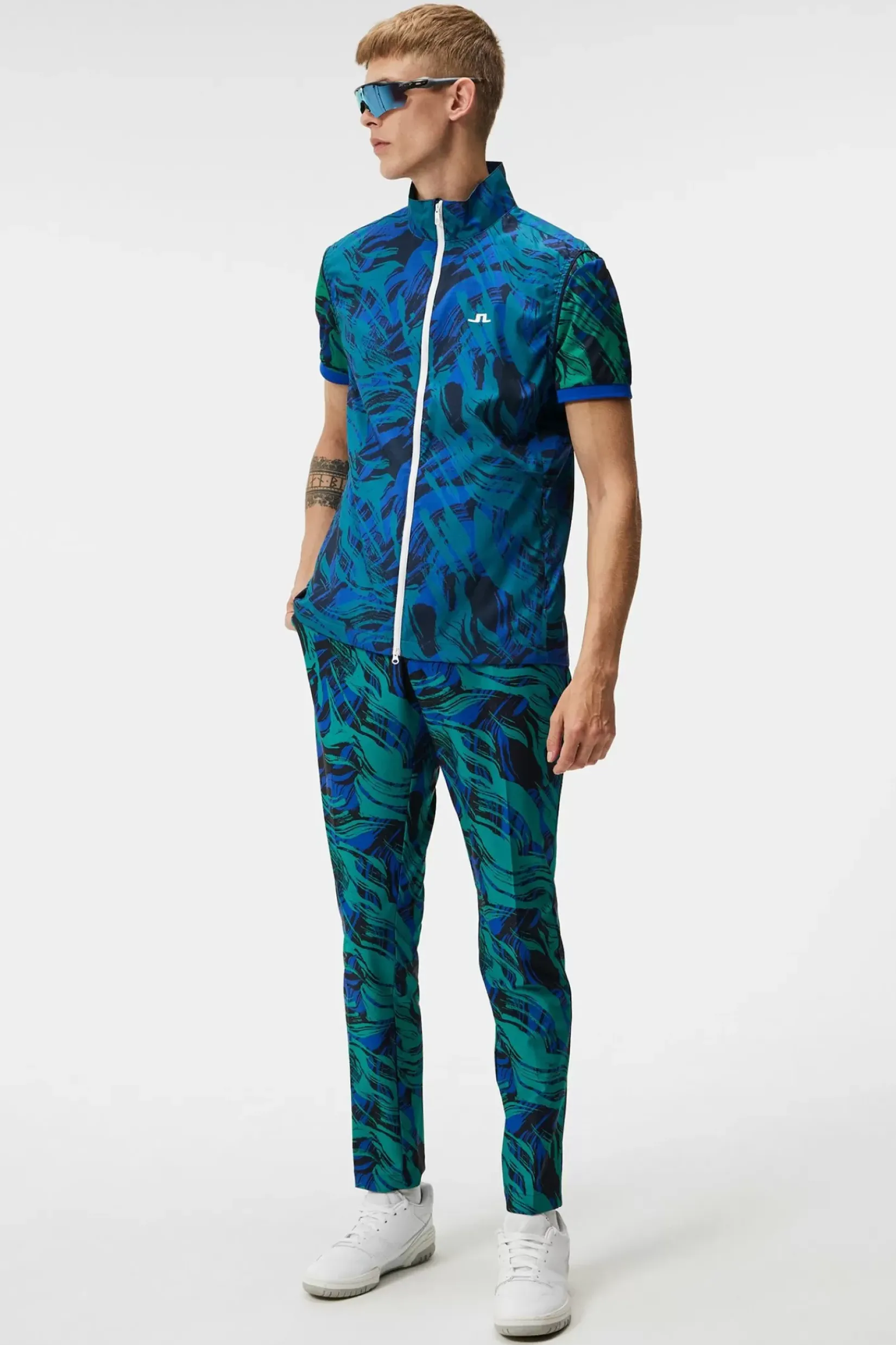 Gilets|Jakker|J.Lindeberg Gilets|Jakker Ash Light Packable Vest Print