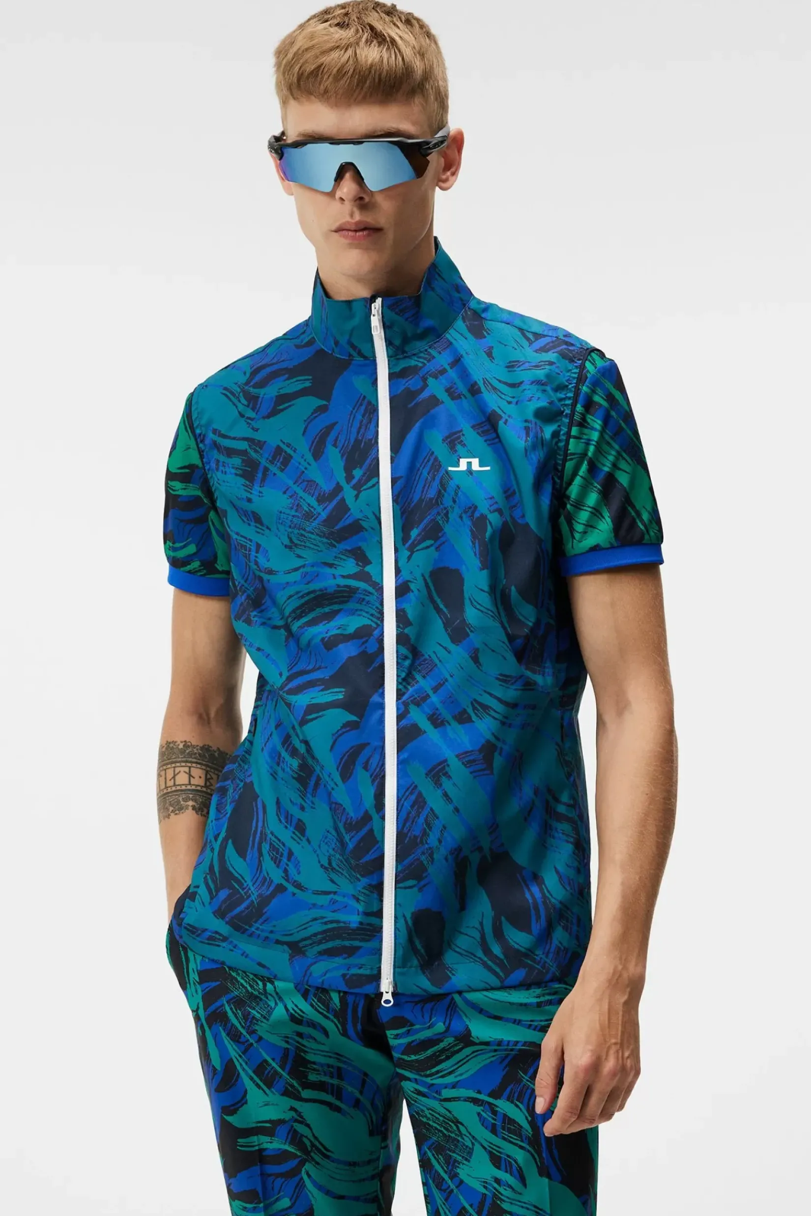 Gilets|Jakker|J.Lindeberg Gilets|Jakker Ash Light Packable Vest Print