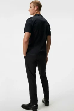 Poloskjorter|J.Lindeberg Poloskjorter Asher Zip Ss Polo Shirt