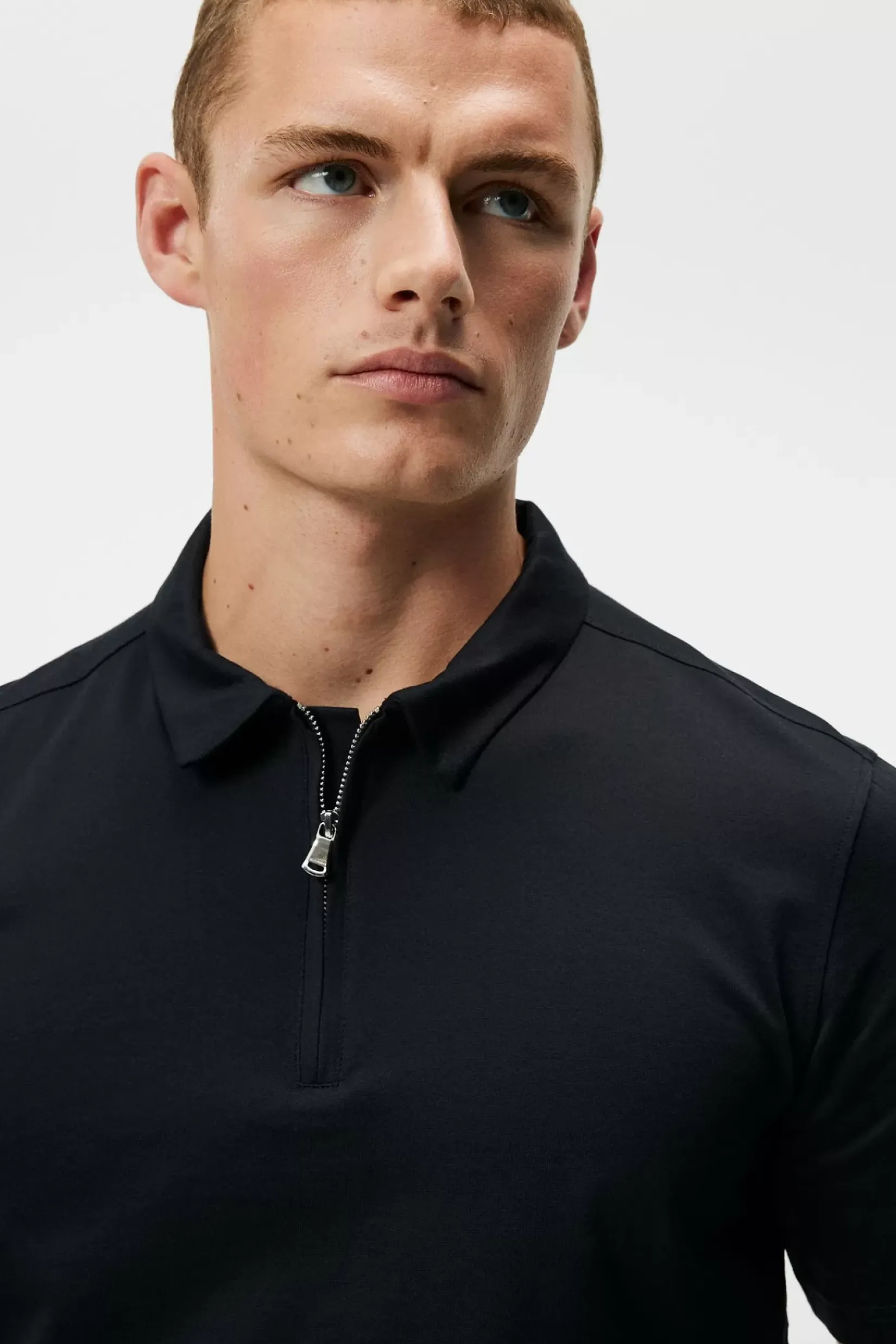 Poloskjorter|J.Lindeberg Poloskjorter Asher Zip Ss Polo Shirt