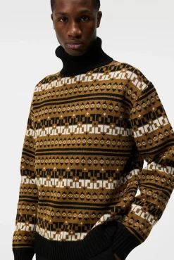 Strikkevarer|J.Lindeberg Strikkevarer Bearclaw Turtle Neck Sweater
