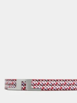 Belter|J.Lindeberg Belter Betsy Printed Leather Belt