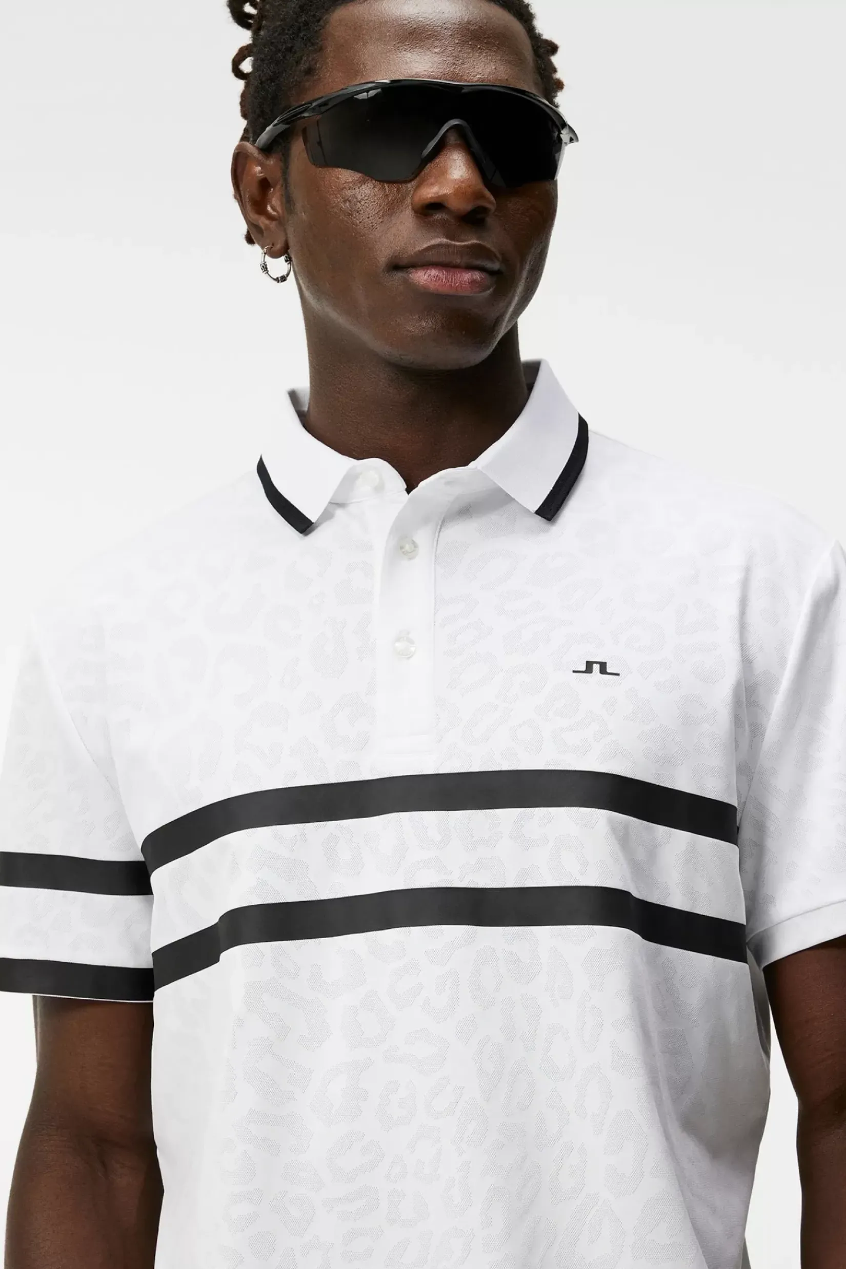 Poloskjorter|J.Lindeberg Poloskjorter Boswell Regular Jacquard Polo