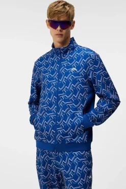 Base og mellomlag|J.Lindeberg Base og mellomlag Callum Print Zip Jacket