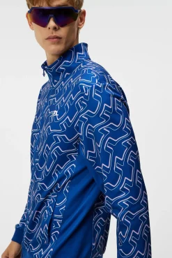 Base og mellomlag|J.Lindeberg Base og mellomlag Callum Print Zip Jacket