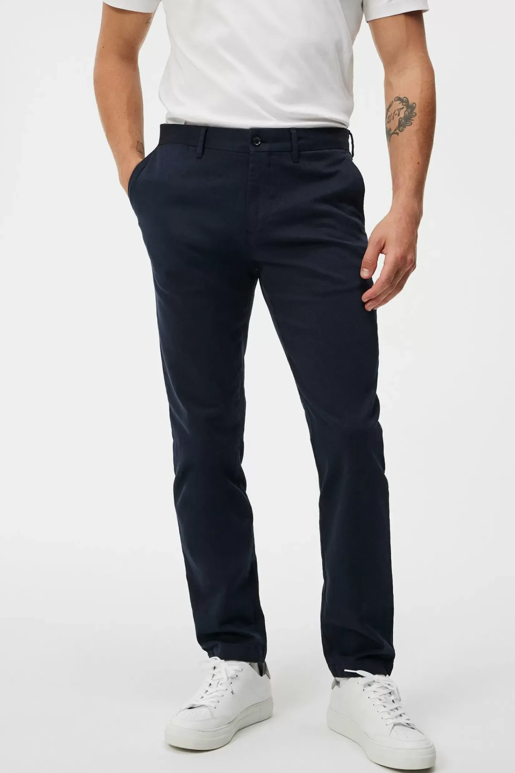 Bukse|J.Lindeberg Bukse Chaze Flannel Twill Pants