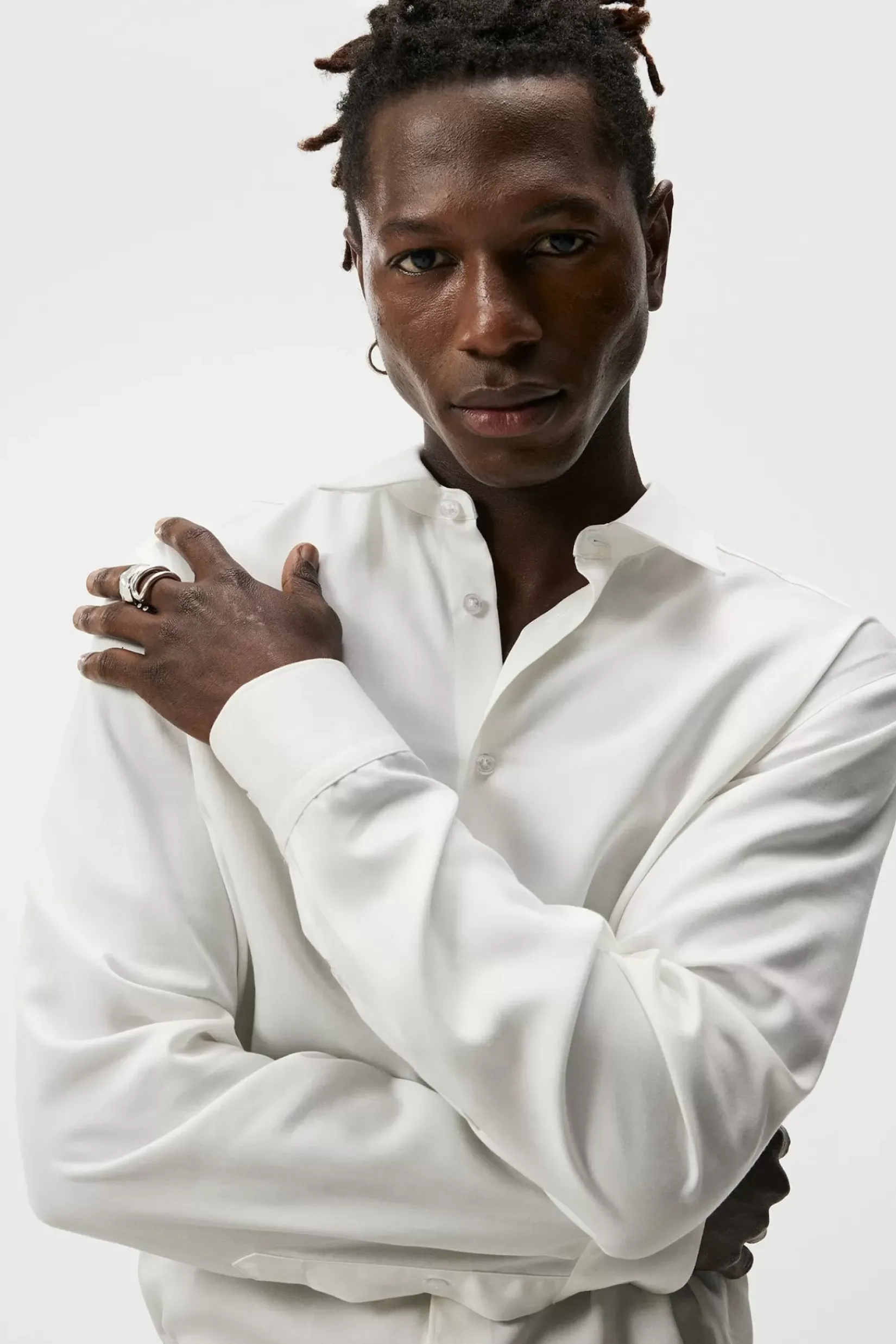 Skjorter|J.Lindeberg Skjorter Comfort Tencel Slim Shirt