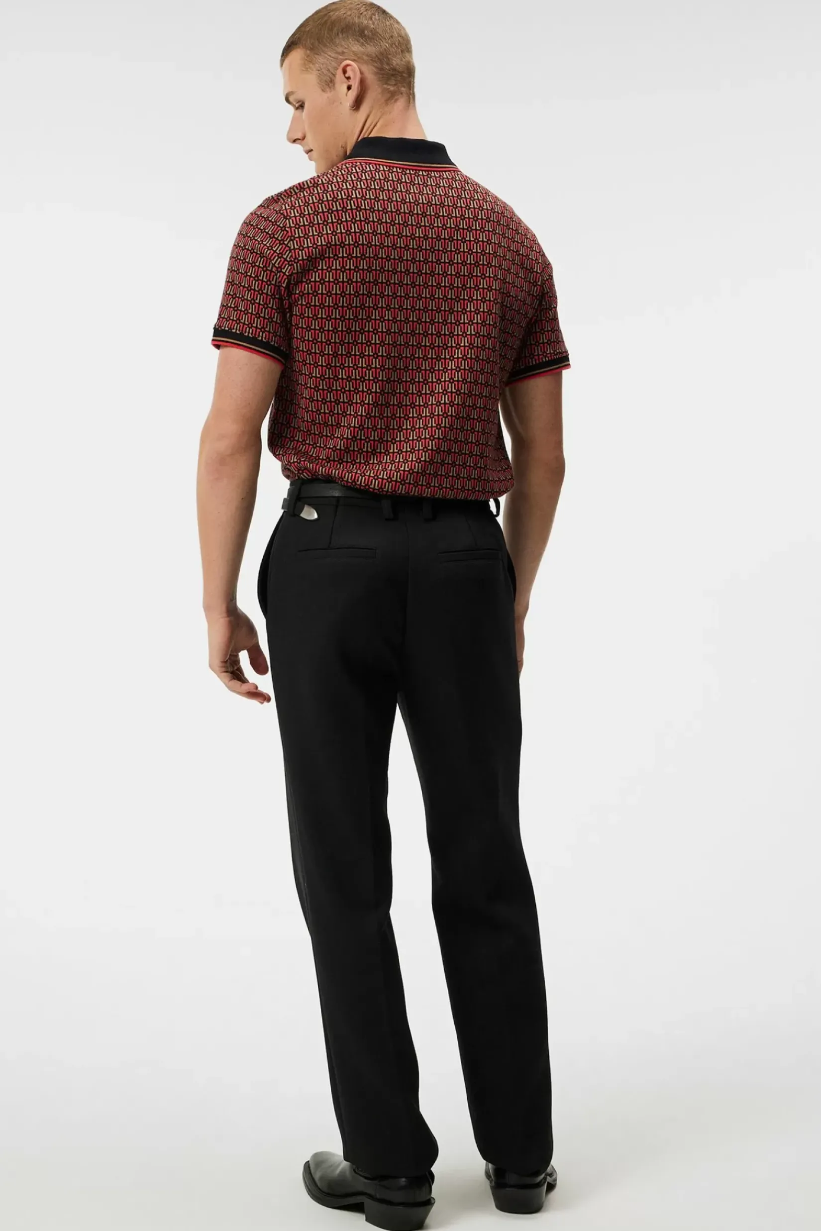 Poloskjorter|J.Lindeberg Poloskjorter Deklan Jacquard Polo