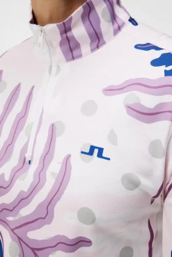 Base og mellomlag|J.Lindeberg Base og mellomlag Emanuel Print Mid Layer