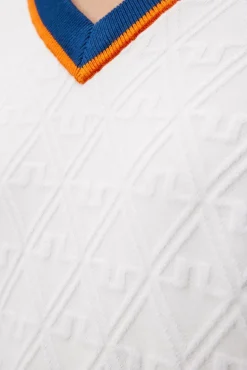 Strikkevarer|J.Lindeberg Strikkevarer Finely Knitted Sweater