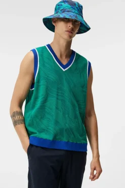 Strikkevarer|J.Lindeberg Strikkevarer Finely Knitted Vest