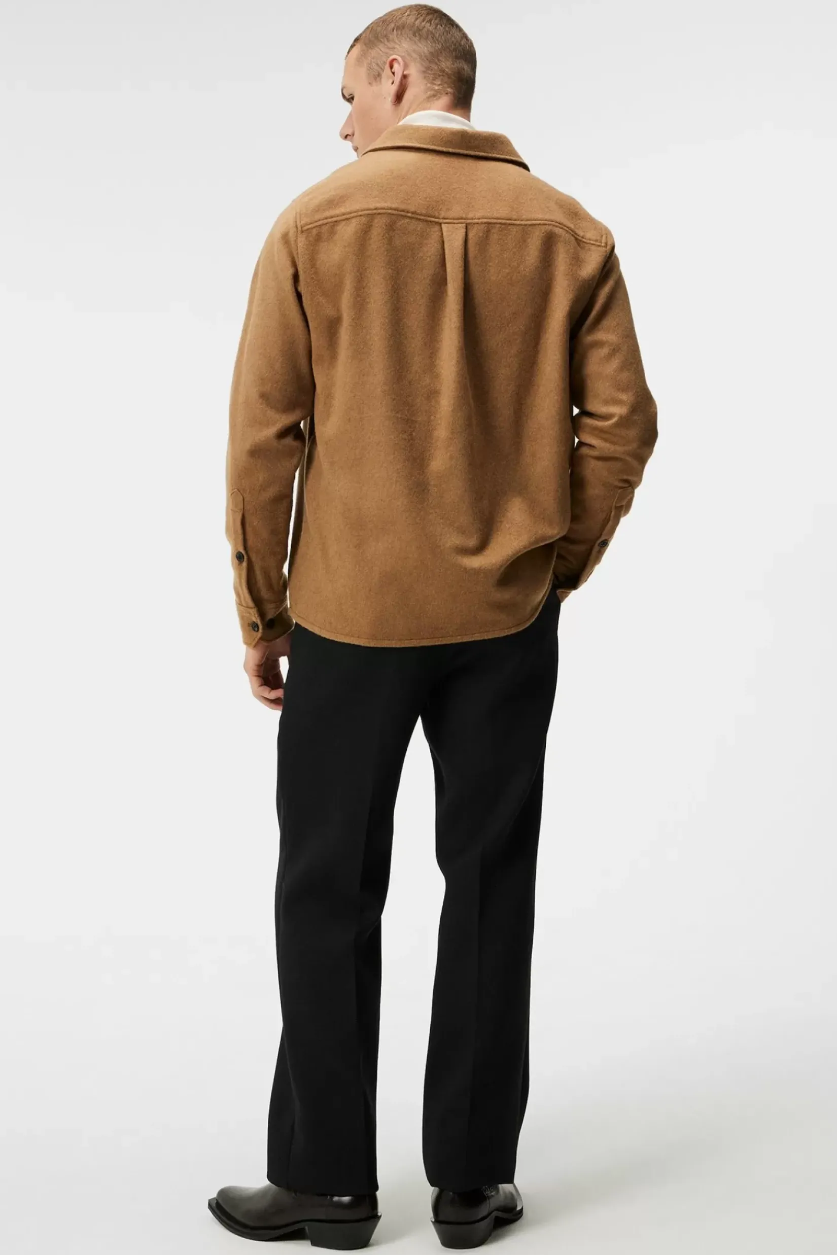 Overskjorter|Jakker|J.Lindeberg Overskjorter|Jakker Flat Wool Overshirt