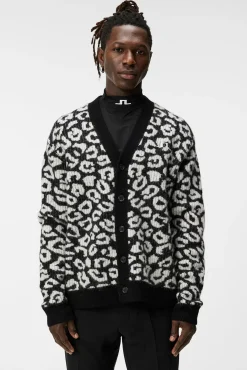 Strikkevarer|J.Lindeberg Strikkevarer Frederic Jacquard Cardigan