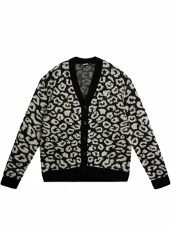 Strikkevarer|J.Lindeberg Strikkevarer Frederic Jacquard Cardigan