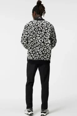 Strikkevarer|J.Lindeberg Strikkevarer Frederic Jacquard Cardigan