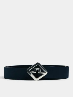 Belter|J.Lindeberg Belter Gary Brushed Leather Belt