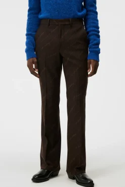 Skreddersydde bukser|Bukse|J.Lindeberg Skreddersydde bukser|Bukse Gomor Brown Stripe Pants