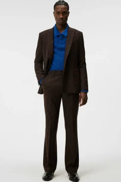 Skreddersydde bukser|Bukse|J.Lindeberg Skreddersydde bukser|Bukse Gomor Brown Stripe Pants