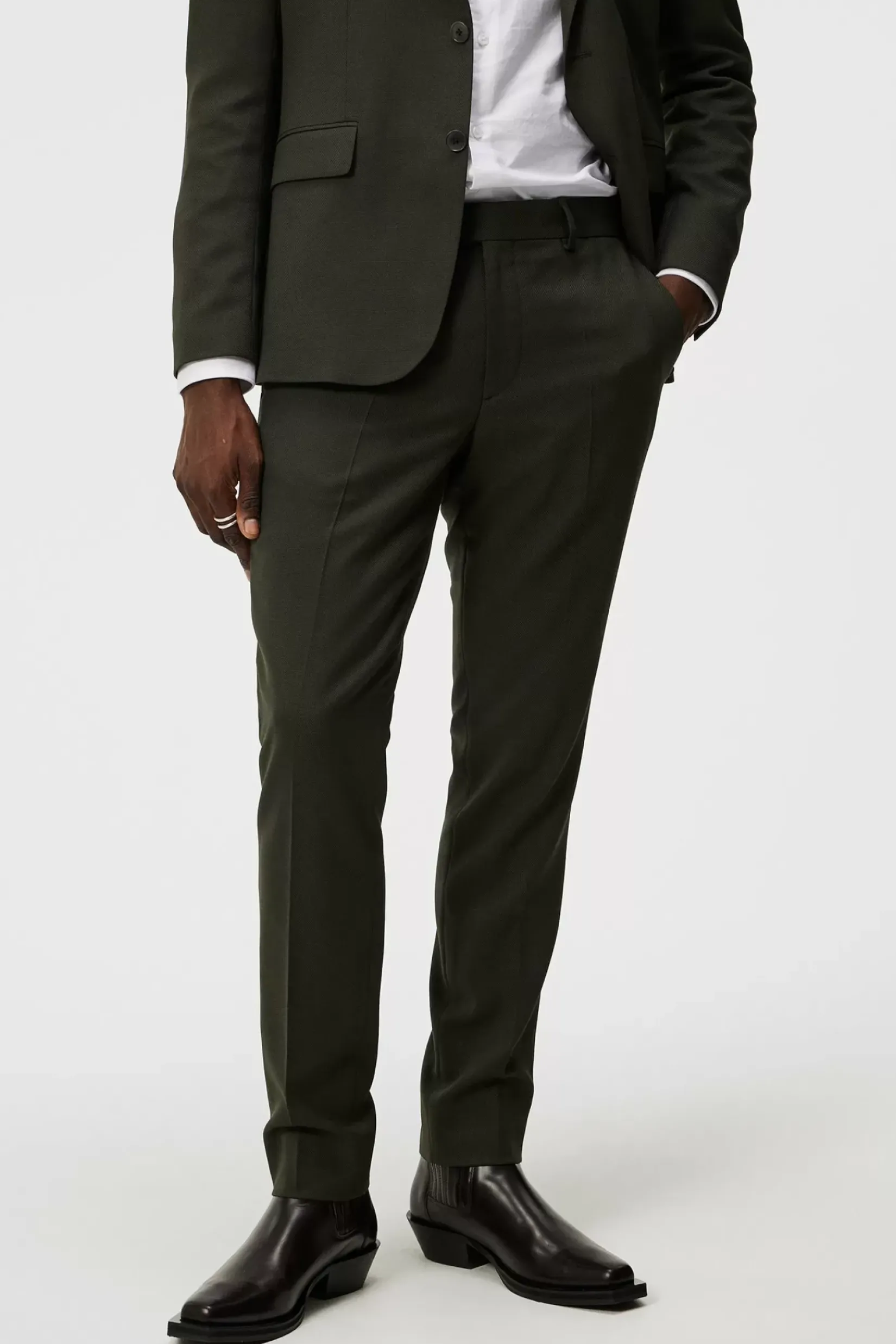 Skreddersydde bukser|Bukse|J.Lindeberg Skreddersydde bukser|Bukse Grant Active Hopsack Pants