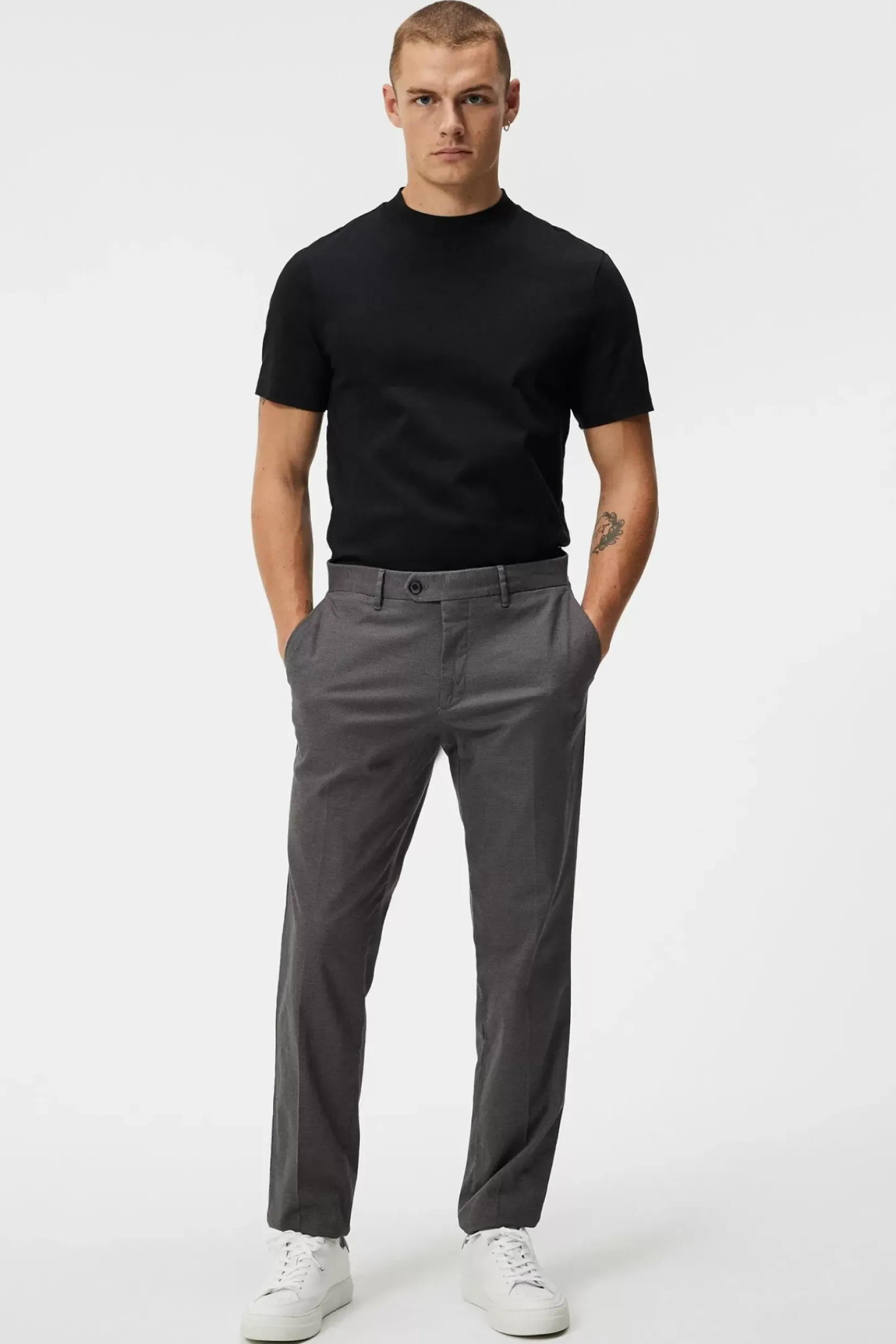 Bukse|J.Lindeberg Bukse Grant Micro Texture Pants