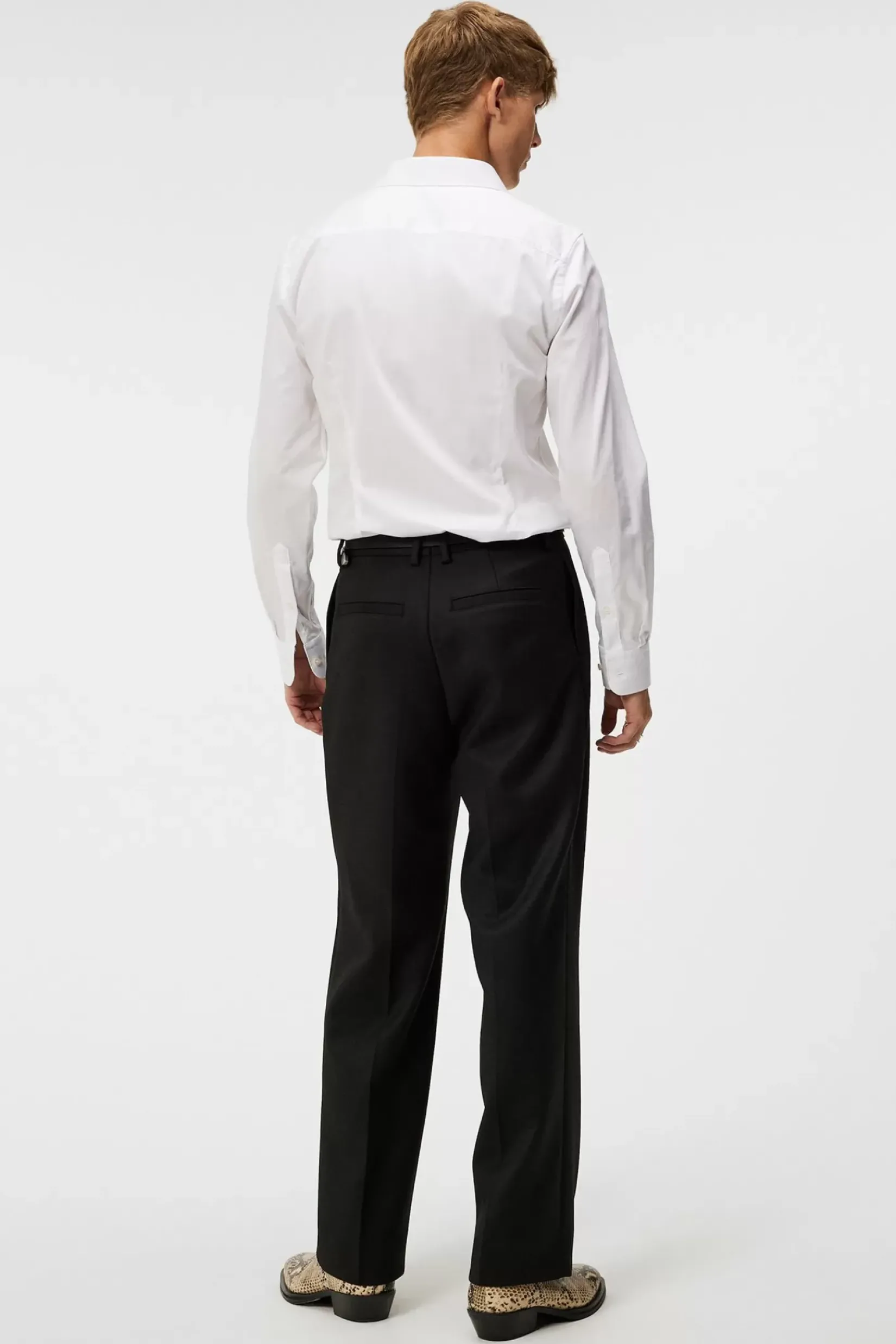 Bukse|J.Lindeberg Bukse Haij Double Pleat Pants