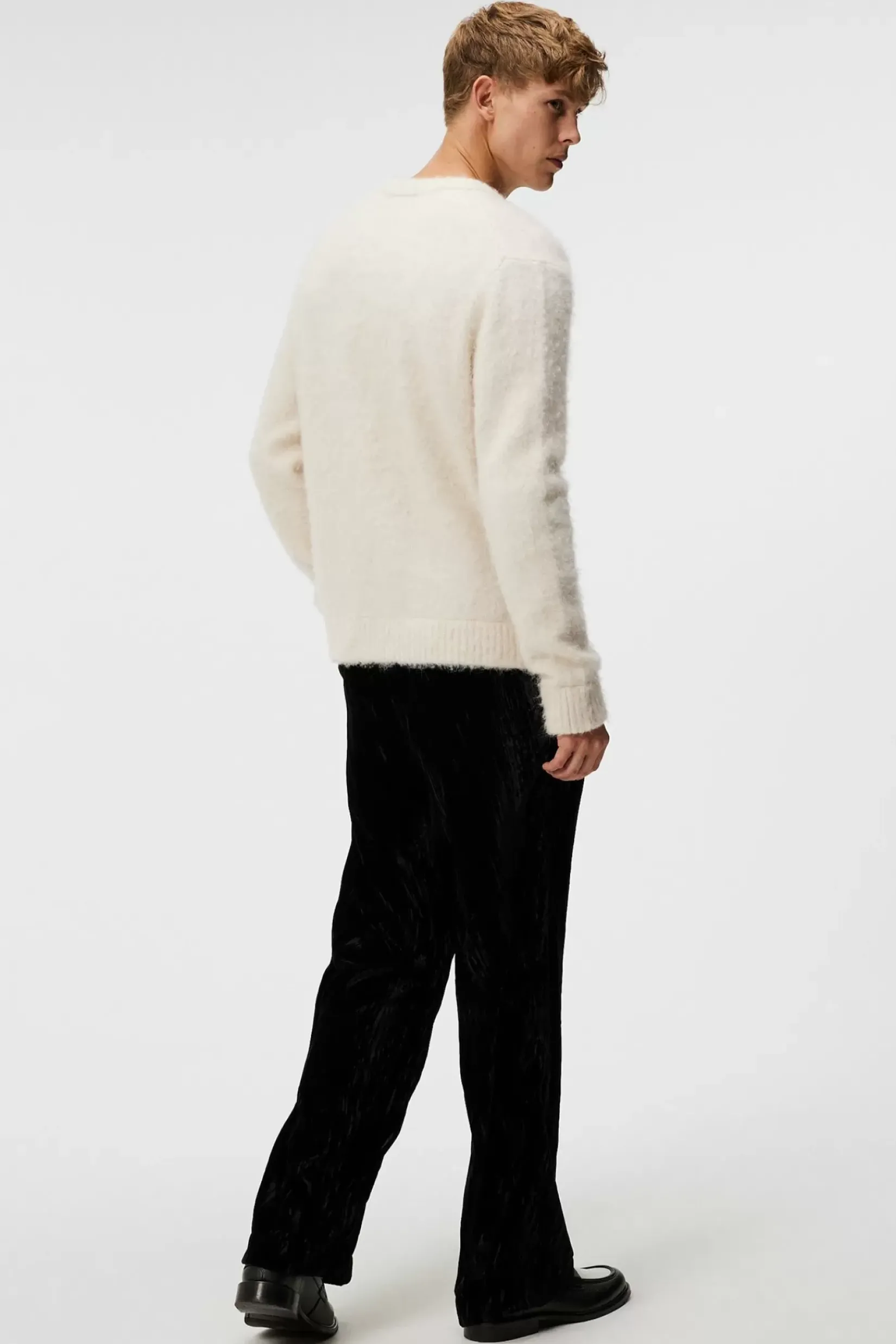 Strikkevarer|J.Lindeberg Strikkevarer Harold Hairy Knit Crew