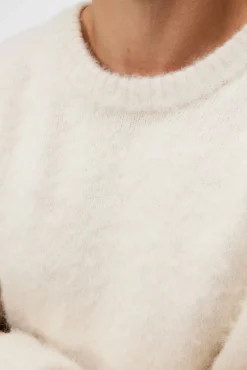 Strikkevarer|J.Lindeberg Strikkevarer Harold Hairy Knit Crew