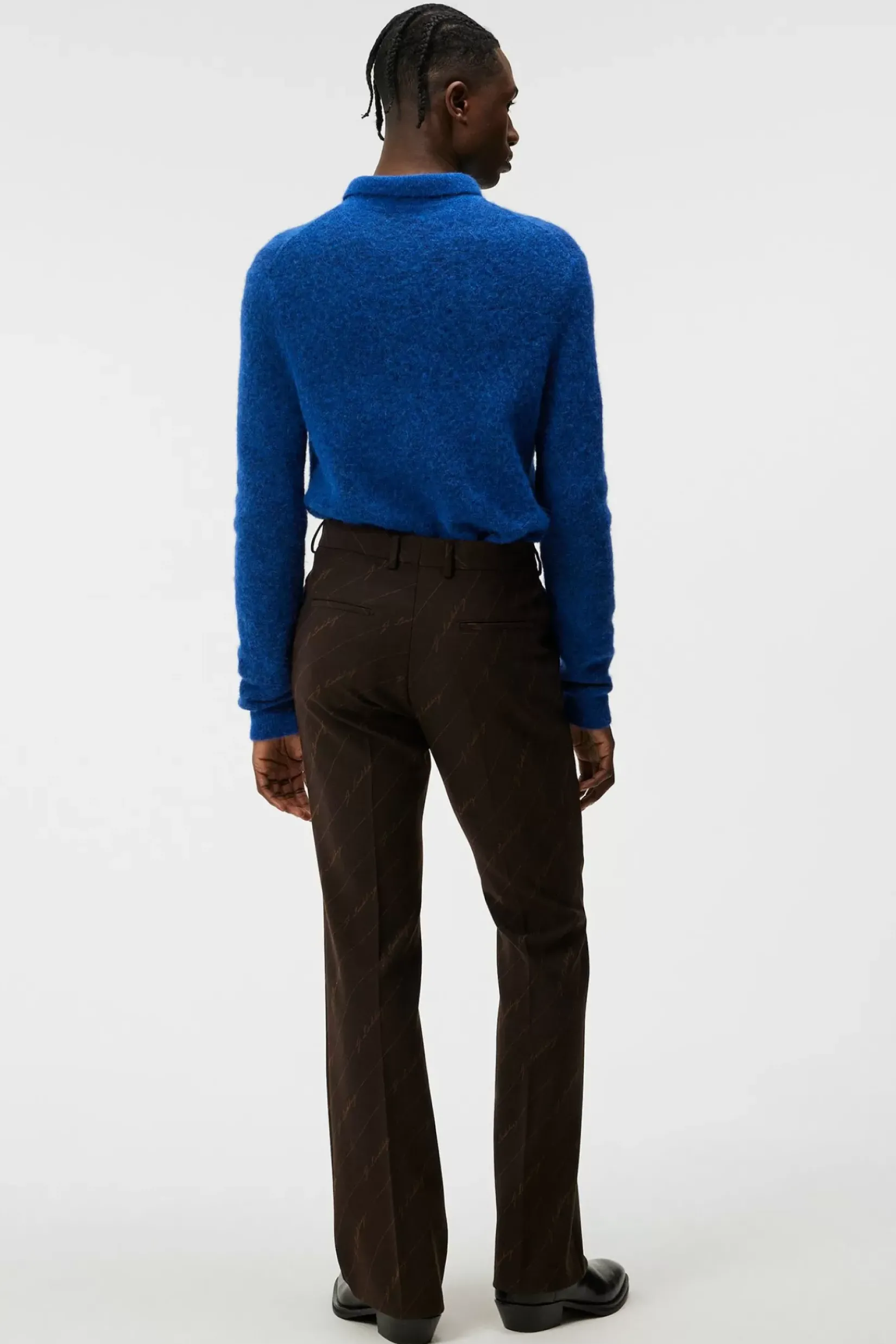Strikkevarer|J.Lindeberg Strikkevarer Hayden Hairy Polo Knit