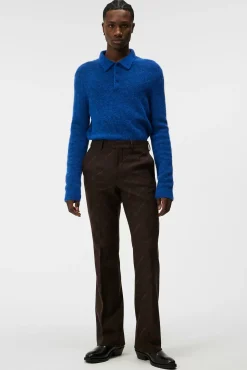 Strikkevarer|J.Lindeberg Strikkevarer Hayden Hairy Polo Knit