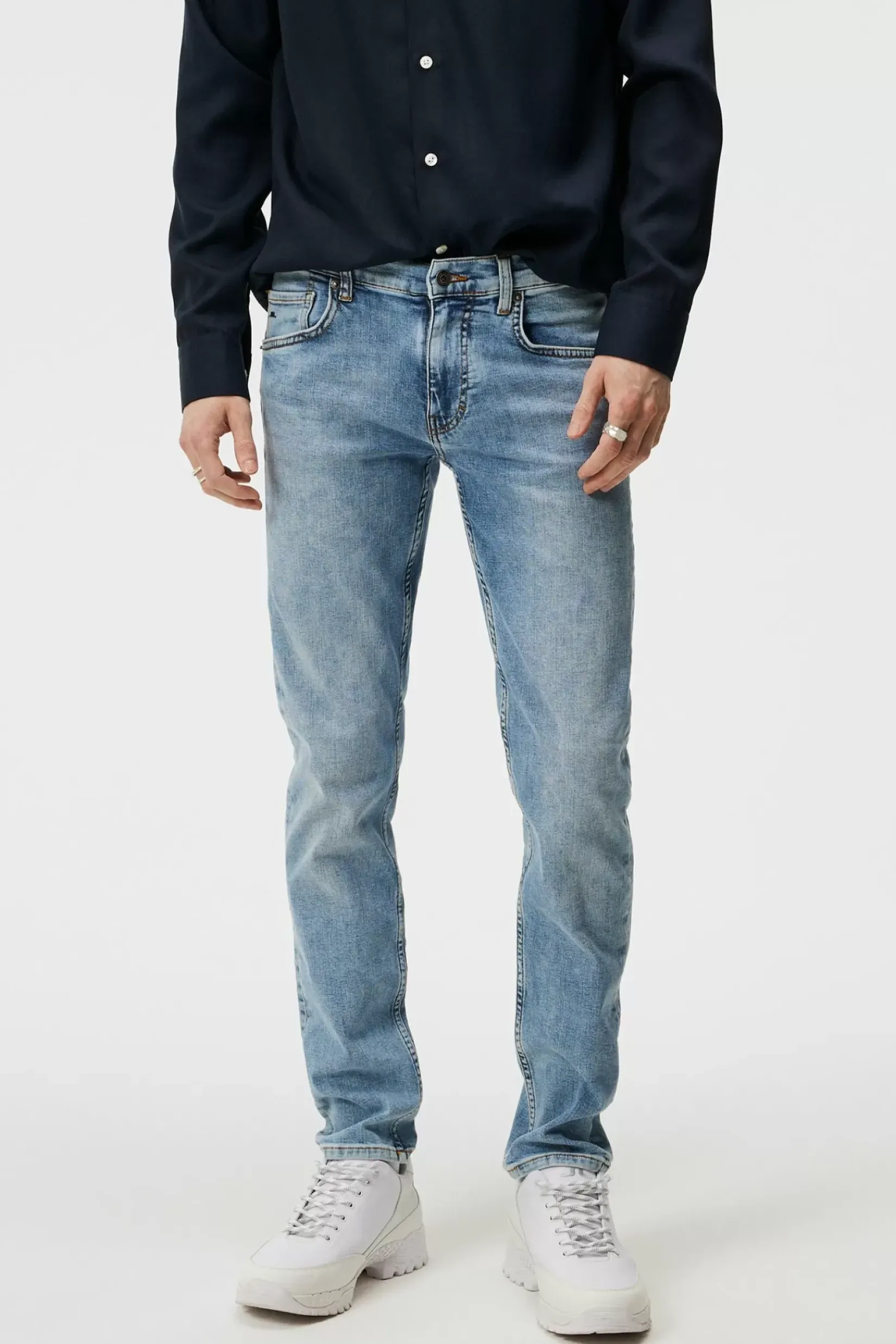 Jeans|J.Lindeberg Jeans Jay Active Light Indigo Jeans