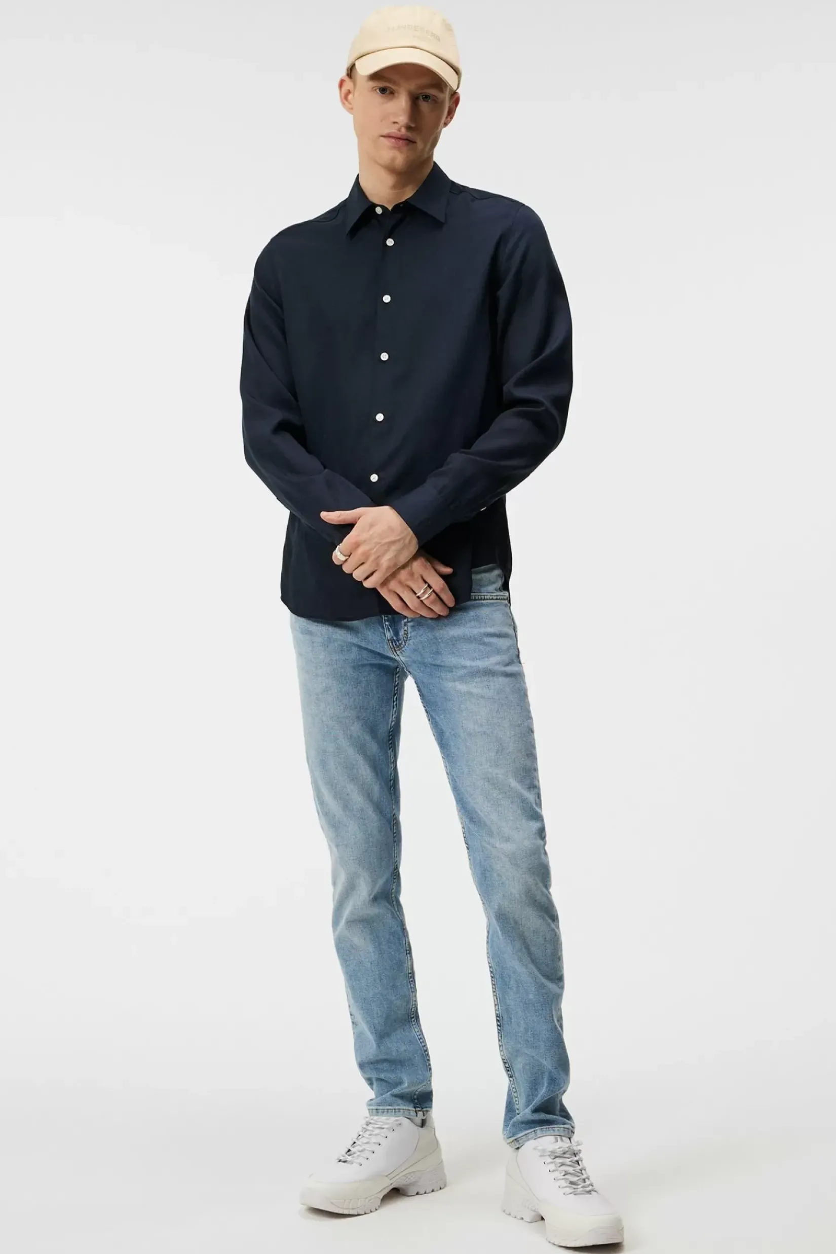 Jeans|J.Lindeberg Jeans Jay Active Light Indigo Jeans