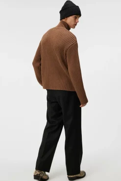 Strikkevarer|J.Lindeberg Strikkevarer Kellan Cotton Full Zip Knit