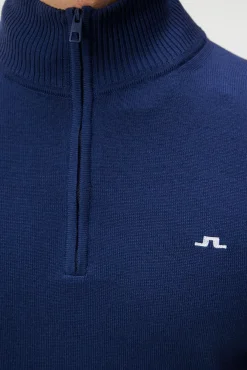 Strikkevarer|J.Lindeberg Strikkevarer Kian Zipped Sweater