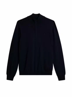 Strikkevarer|J.Lindeberg Strikkevarer Kiyan Quarter Zip Sweater