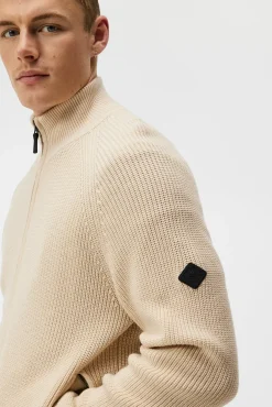 Strikkevarer|J.Lindeberg Strikkevarer Kyler Wool Blend Zip