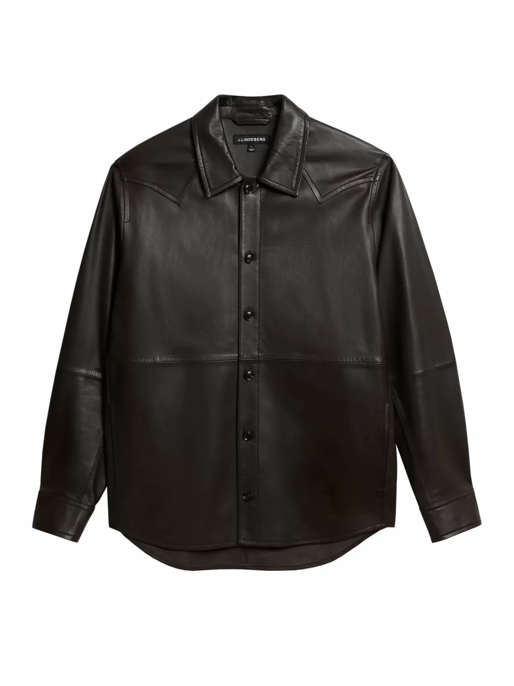 Overskjorter|Jakker|Skjorter|J.Lindeberg Overskjorter|Jakker|Skjorter Landon Leather Overshirt