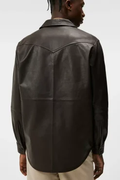 Overskjorter|Jakker|Skjorter|J.Lindeberg Overskjorter|Jakker|Skjorter Landon Leather Overshirt