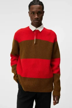 Strikkevarer|J.Lindeberg Strikkevarer Larkspur Rugby Knit