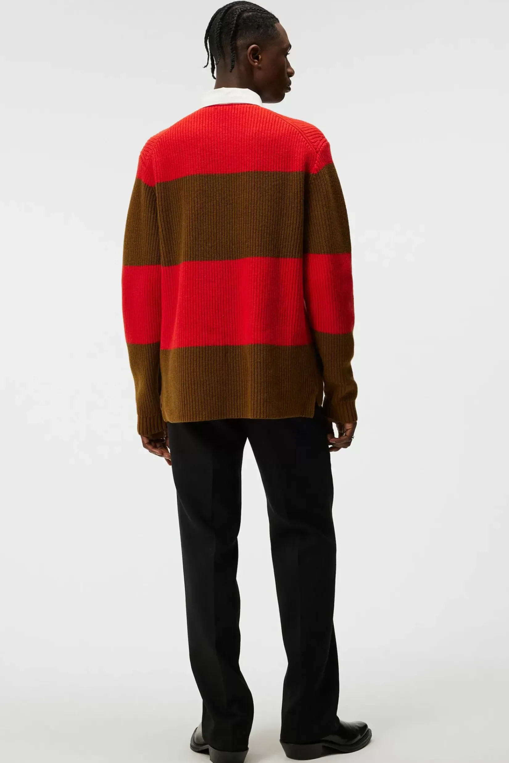 Strikkevarer|J.Lindeberg Strikkevarer Larkspur Rugby Knit