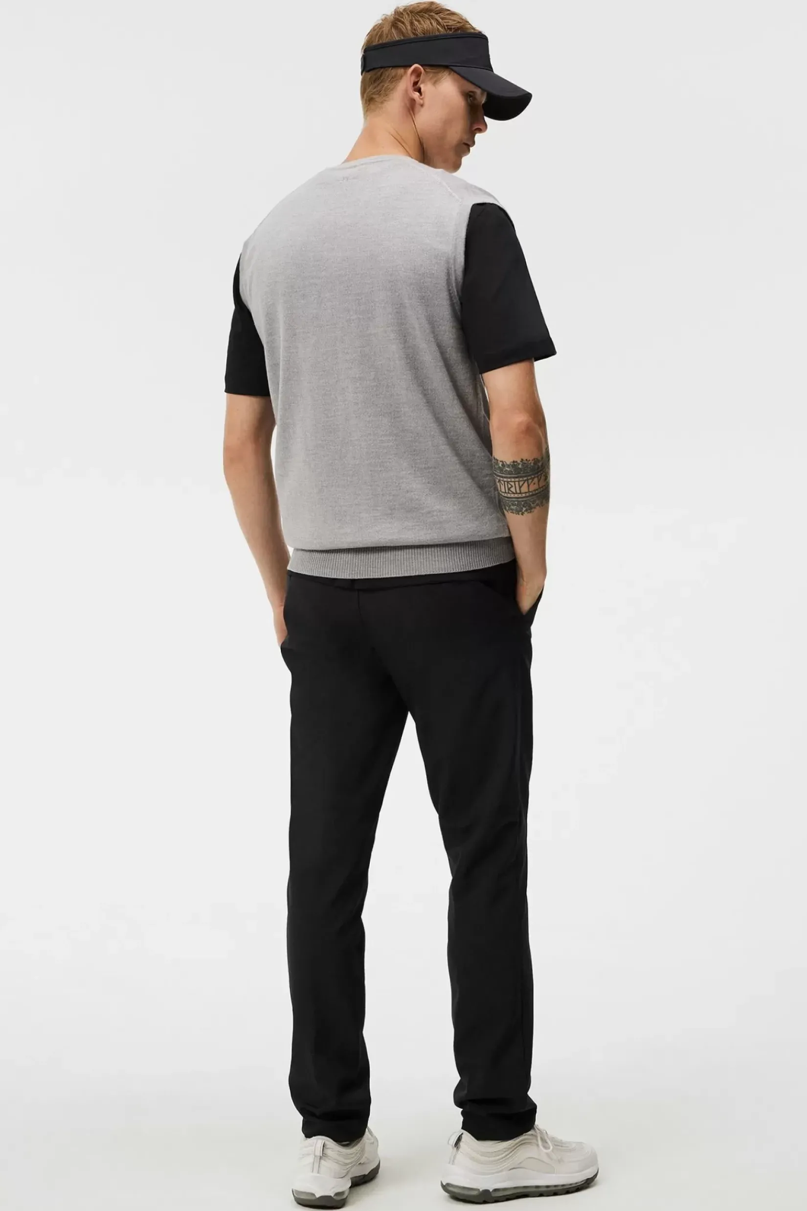 Strikkevarer|J.Lindeberg Strikkevarer Liam Knitted Vest