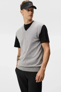 Strikkevarer|J.Lindeberg Strikkevarer Liam Knitted Vest
