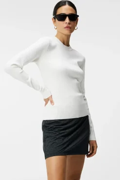 Strikkevarer|J.Lindeberg Strikkevarer Louise Rib Jacquard Knit