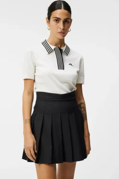 Strikkevarer|J.Lindeberg Strikkevarer Lucie Fine Knit Polo