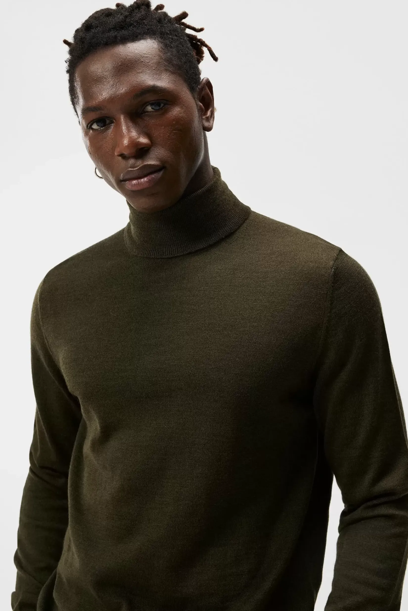Strikkevarer|J.Lindeberg Strikkevarer Lyd Merino Turtleneck Sweater