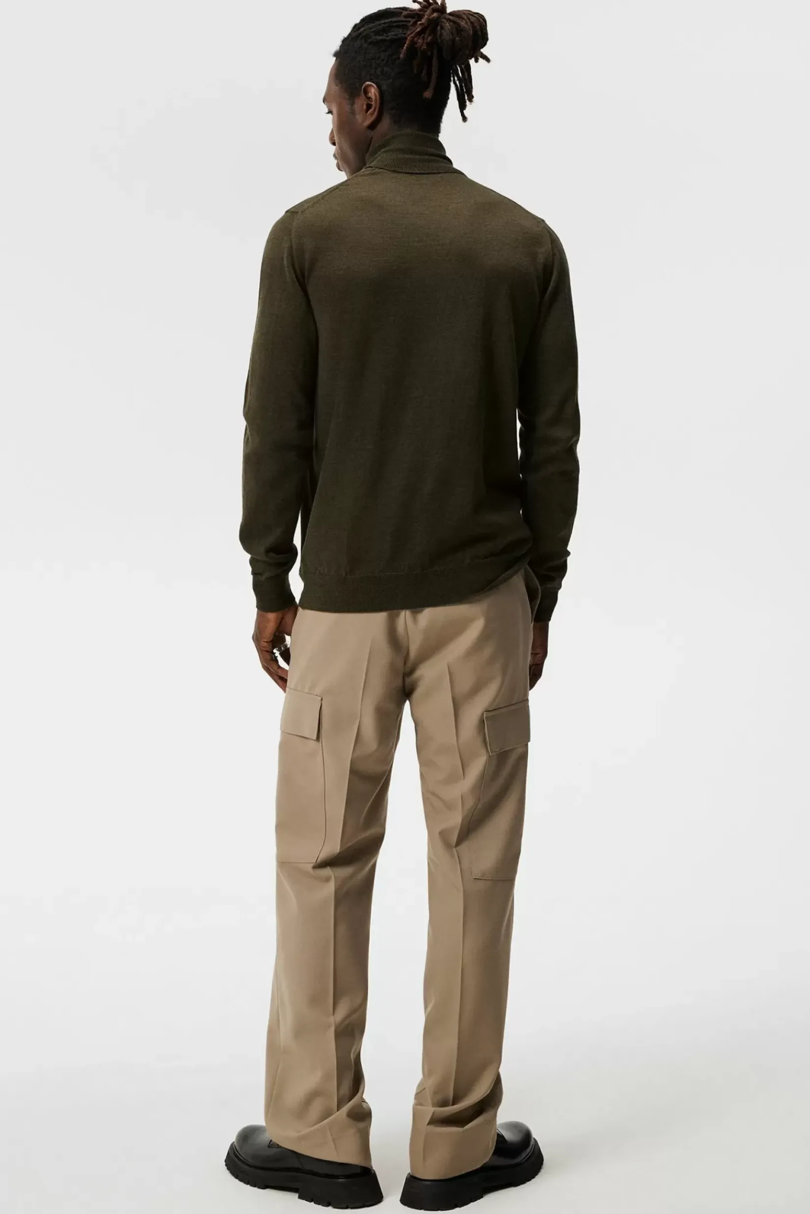 Strikkevarer|J.Lindeberg Strikkevarer Lyd Merino Turtleneck Sweater