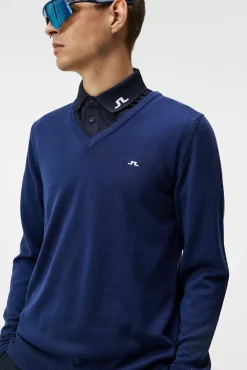 Strikkevarer|J.Lindeberg Strikkevarer Lymann Knitted Sweater